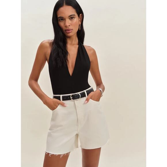 Reformation Pants - NEW- NWT Reformation Raye Mid Rise Relaxed Jean Shorts